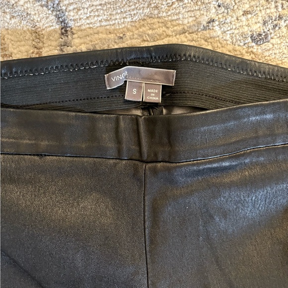 Vince Leather Leggings - Picture 2 of 4